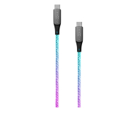 FIXED Świecący Kabel USB-C/USB-C 1,2m PD 60W - 1249149 - zdjęcie 1